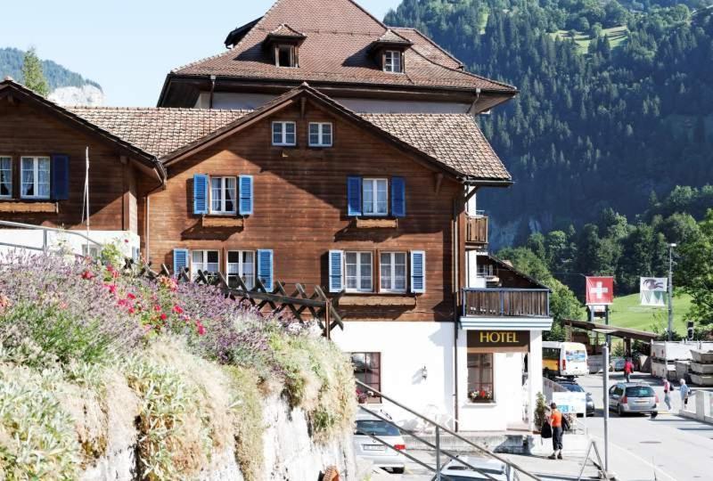 Ferienwohnung Bahnhoefli Lauterbrunnen Zewnętrze zdjęcie