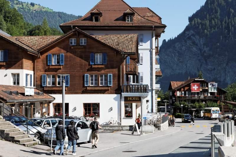 Ferienwohnung Bahnhoefli Lauterbrunnen Zewnętrze zdjęcie
